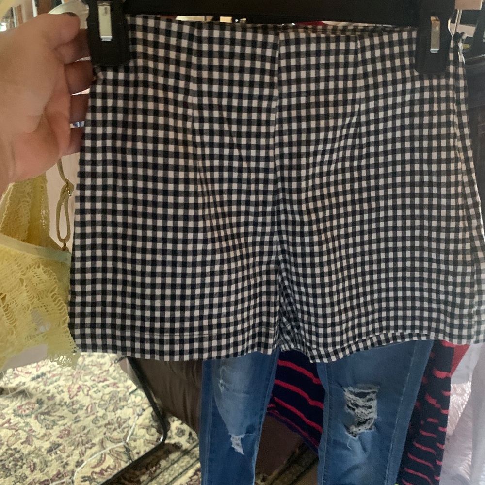 Checkered shorts